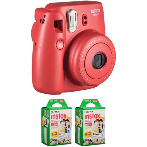 Global branding site of fujifilm's instant camera instax series. Fujifilm instax mini 8 Instant Film Camera with Two Twin Packs