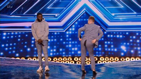 X Factor Viewers Gobsmacked As Contestant Thomas Pound Splits His Trousers On Stage The Irish Sun