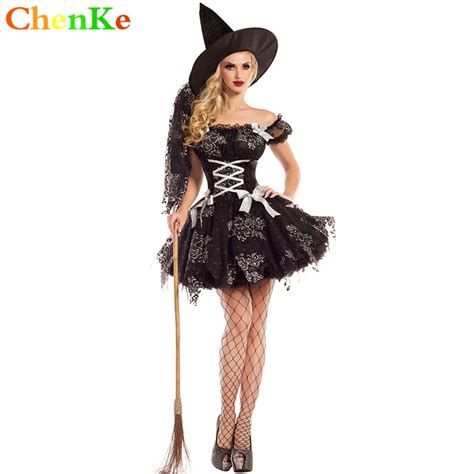 Buy Chenke Halloween Costumes Witch Suit Adult Role Play Halloween Witches