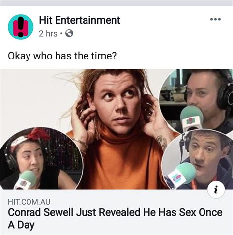 Interviewer Conrad Sewell I Have Sex Rihavesex