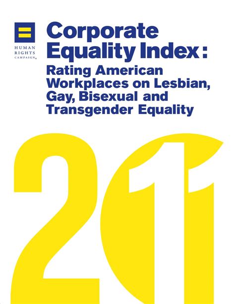 Corporate Equality Index 2011 By Human Rights Campaign Issuu