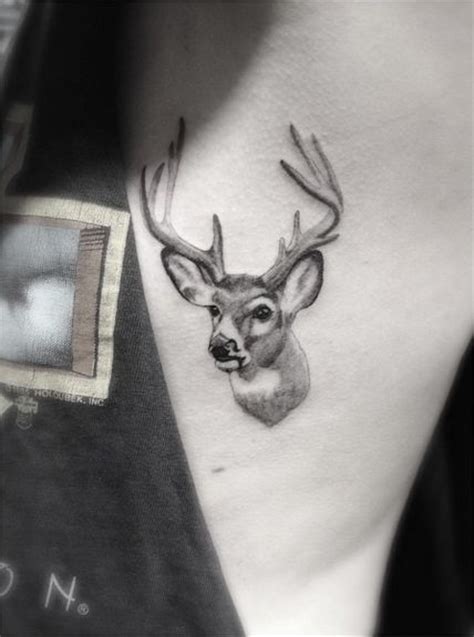 160 Deerstag Tattoo Inspiration Ideas Stag Tattoo Deer Deer Stags