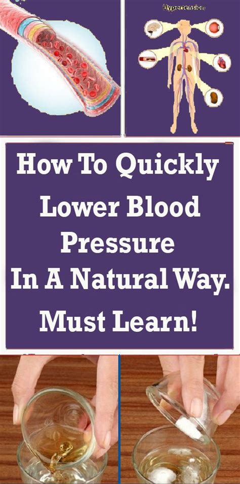 How To Bring Blood Pressure Down Quickly Naturally