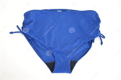 Beach Blue Women S Bikini Panties Isolated On White Background Element