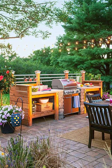 Self built outdoor kitchen / bbq / bar areas has 18,789 members. Adding a Barbecue Grill Area To Summer Yard or Patio - Amazing DIY, Interior & Home Design