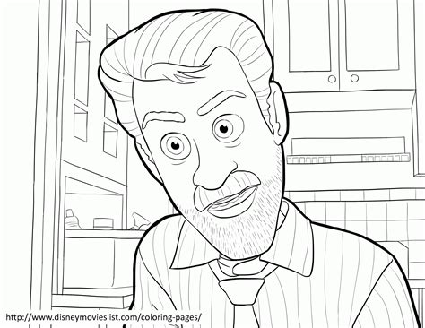 Riley Dads Inside Out Coloring Page Coloring Home