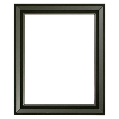 Rectangle Frame In Matte Black Finish Black Picture Frames