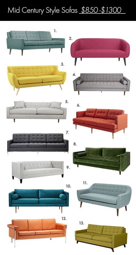 The Ultimate Mid Century Style Sofa Guide Home Interior Ideas