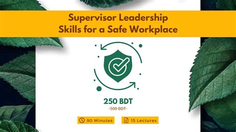 Supervisor Leadership Skills For A Safe Workplace Goedu