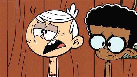 Shirtless Drawn Cartoon Boys Lincoln Loud And Clyde Mcbride In Briefs