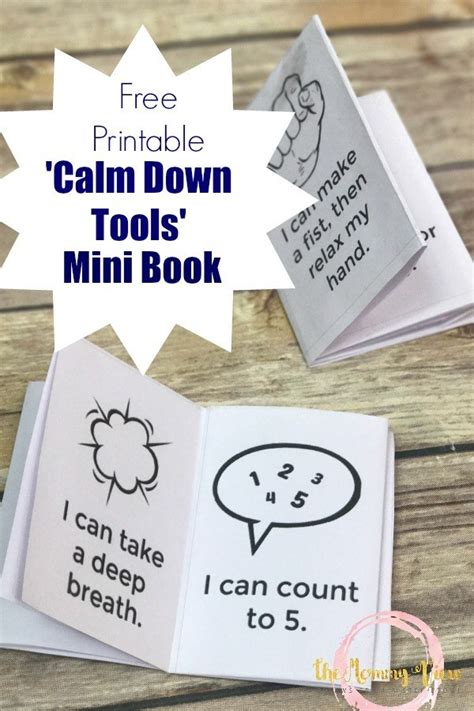 8 Ways Kids Can Calm Down Anywhere Plus A Printable Mini Book