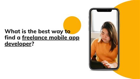 Ppt How To Hire A Freelance Mobile App Developer Powerpoint
