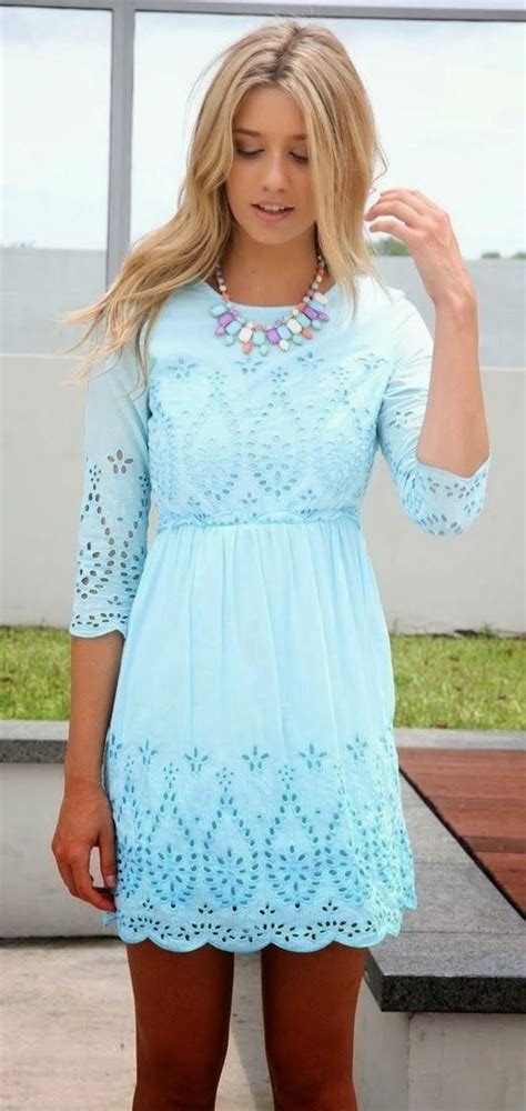 18 Fashionable Blue Outfits For Summer Styles Weekly
