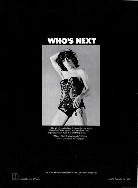 Rock And Roll Newspaper Press History The Who Whos Next Record