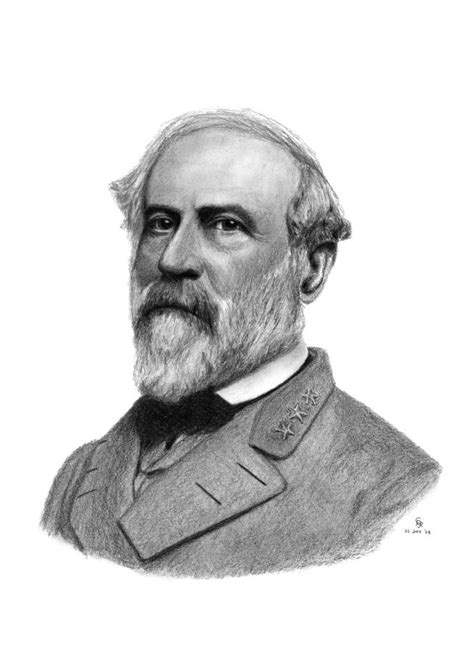 Confederate General Robert E Lee By Charles Vogan