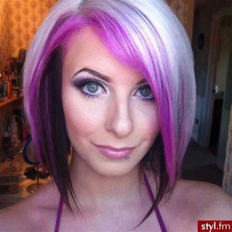 Gorgeous White Pink And Purple Hair Dont Know If Ill Ever Be Brave