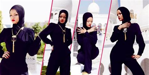 Risqué Rihanna Pop Star Kicked Out Of Abu Dhabi S Grand Mosque For Taking Sexy Instagram Selfies