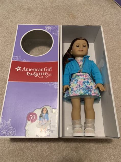 american girl truly me 59 18 inch doll new in box nib new in box brown eyes ebay