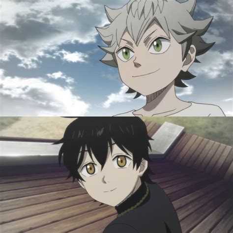 Asta and yuno were abandoned together at the same church and have been inseparable since. Asta & Yuno | Black clover anime, Black clover manga ...