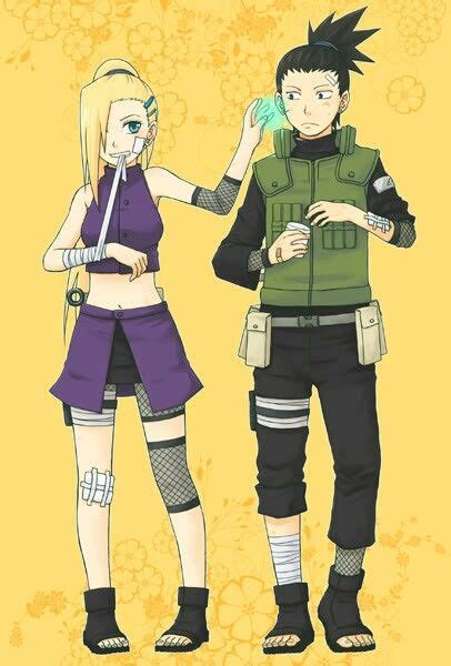 Shikamaru And Ino Shikaino Shikamaru Naruto Characters Anime Naruto
