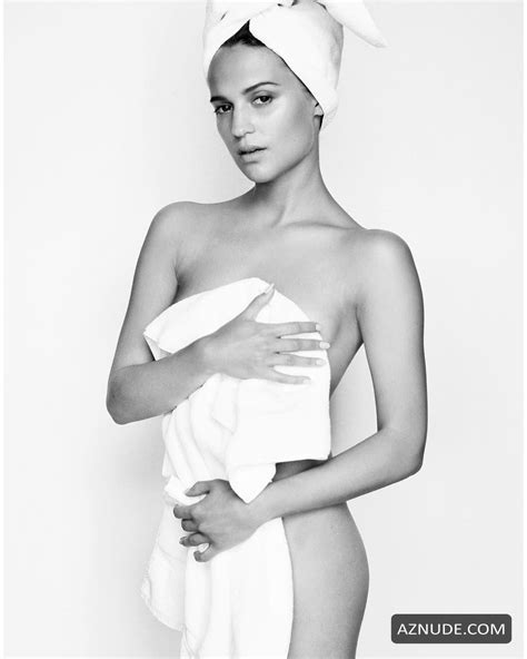 Alicia Vikander Sexy By Mario Testino For Towel Series Aznude