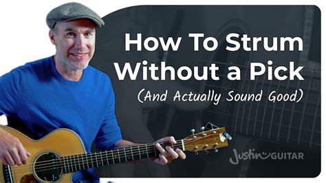 How To Strum Without A Pick Strumming Techniques Patterns And Ideas