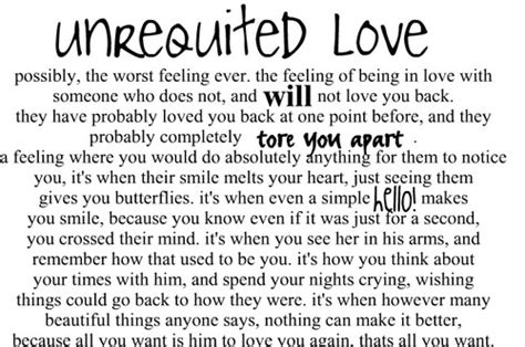 Unrequited Love Quotes Teen Kat 101