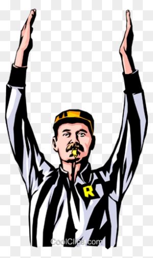 Association Football Referee Cartoon Clip Art - Football Referee