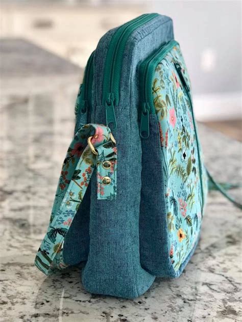 Glacier Crossbody Bags Pattern By Emmaline Bags For March 2019 Bag Of