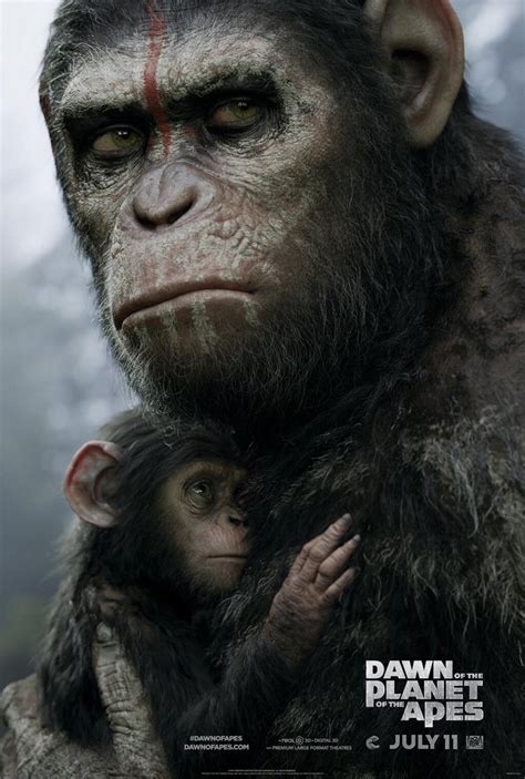 Dawn Of The Planet Of The Apes 2014 Poster 1 Trailer Addict