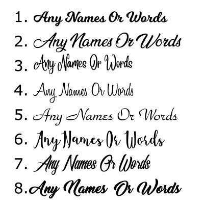 We did not find results for: Custom Personalised Name/Word Cut-Vinyl Decal Sticker 8 ...