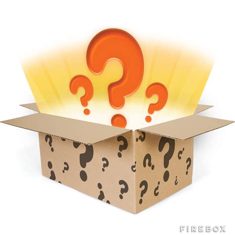 Luna slowly circled the cardboard box again. Mystery Box - buy at Firebox.com