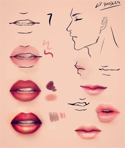 25 Idea Lip Digital Sketch Drawing For Beginner Sketch Drawing Art