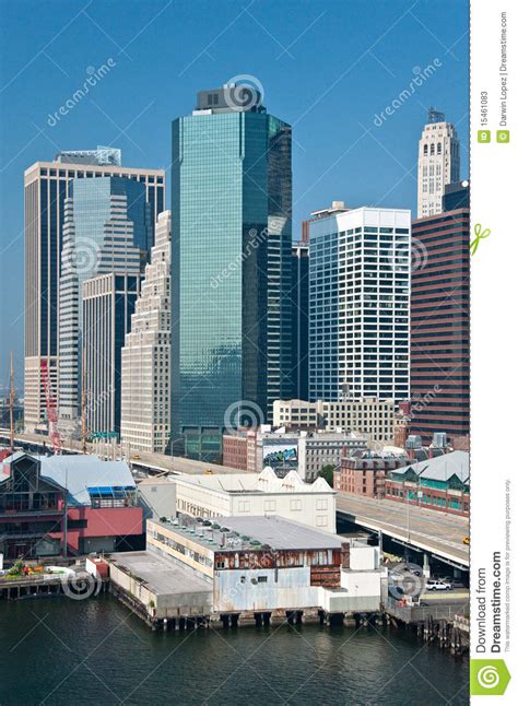 Financial District New York City Stock Photos Image