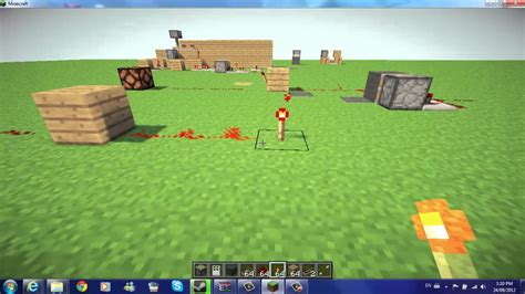 Redstone Tutorials On Off Switch Simple Youtube