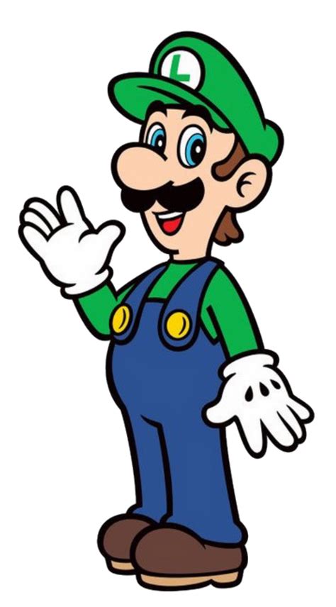 Super Mario Luigi Happy Pose 2d By Joshuat1306 On Deviantart