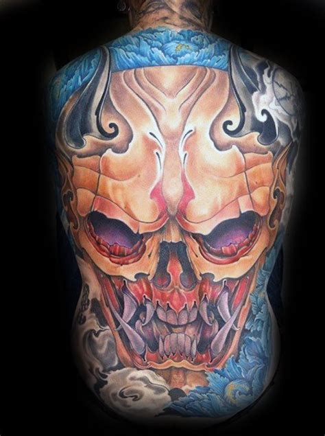40 Skull Back Tattoo Designs For Men Masculine Ink Ideas