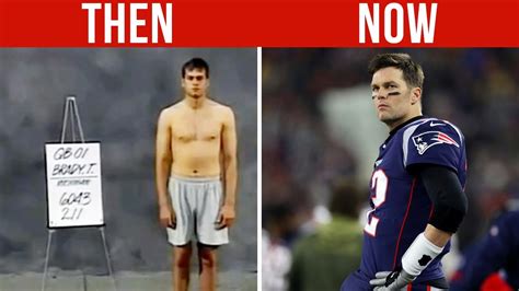 Tom Brady S Rise To Fame Then Vs Now Youtube