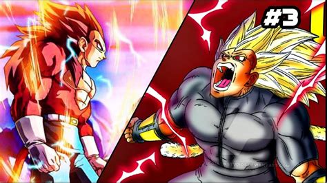New Super Saiyan Rigor Vs Super Saiyan 4 Vegeta Dragon Ball New Age 3 தமிழ் Youtube