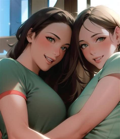 sexy lesbians tit on tit action ai mirror by hawk229 on deviantart