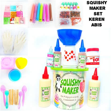 Jual Squishy Maker Keren Abis Lengkap/ Espak Soft/Squishy Kit di lapak ...