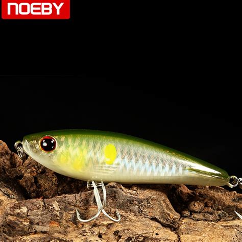 Noeby Fishing Pencil Pike Lures Baits Wobblers Isca Artificial Pike