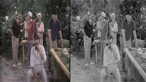 Gilligans Island Black And White And Color Comparison Youtube
