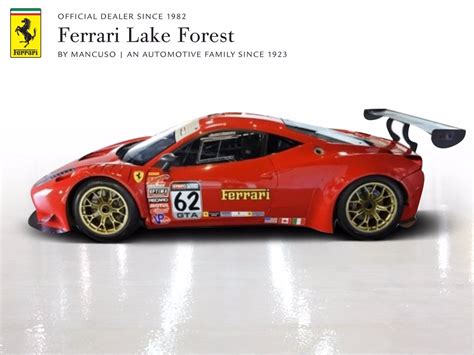 Pre Owned 2014 Ferrari 458 Gt3 Racecar Coupe In Lake Bluff 3490