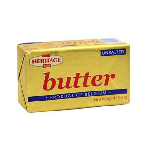 Unsalted Butter 250g Collins Fresh Produce