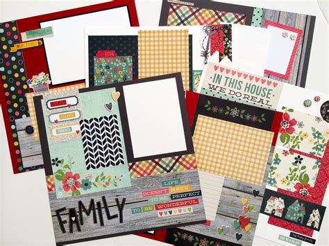 Artsy Albums Scrapbook Album And Page Kits By Traci Penrod 4 New