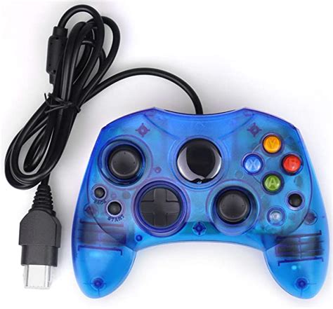 Xbox Classic Controller S Type Wired Gamepad For Xbox S Type Console Sapphire Blue Buy