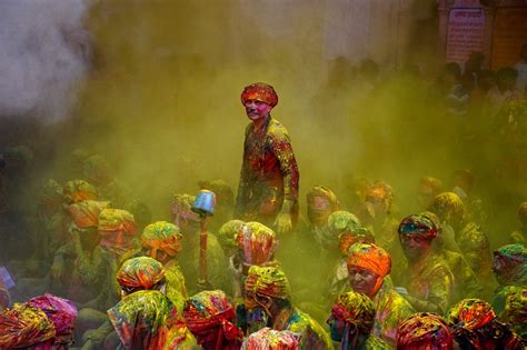 Poras Chaudhary Festival Of Colors — Holi Фотографии Арт Sgustok
