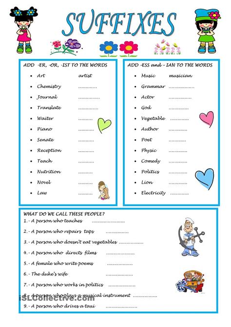 Prefixos E Sufixos Ingles