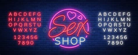 Logotipo Da Loja Do Sexo E Projeto Do Crachá Vetor Com Gráfico